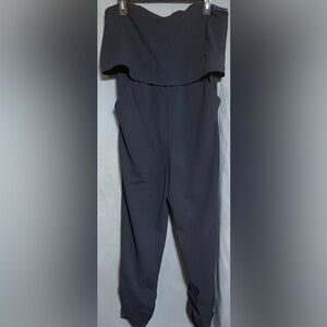 love...ady Blue Strapless Jumpsuit